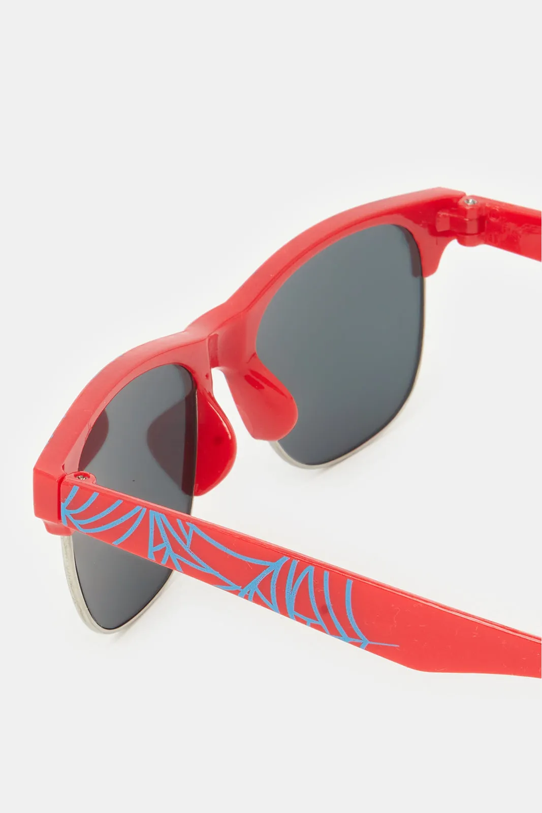 Boys Red Wayfarer Sunglasses