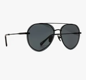 DIFF Lenox Aviator Sunglasses   Black   Grey