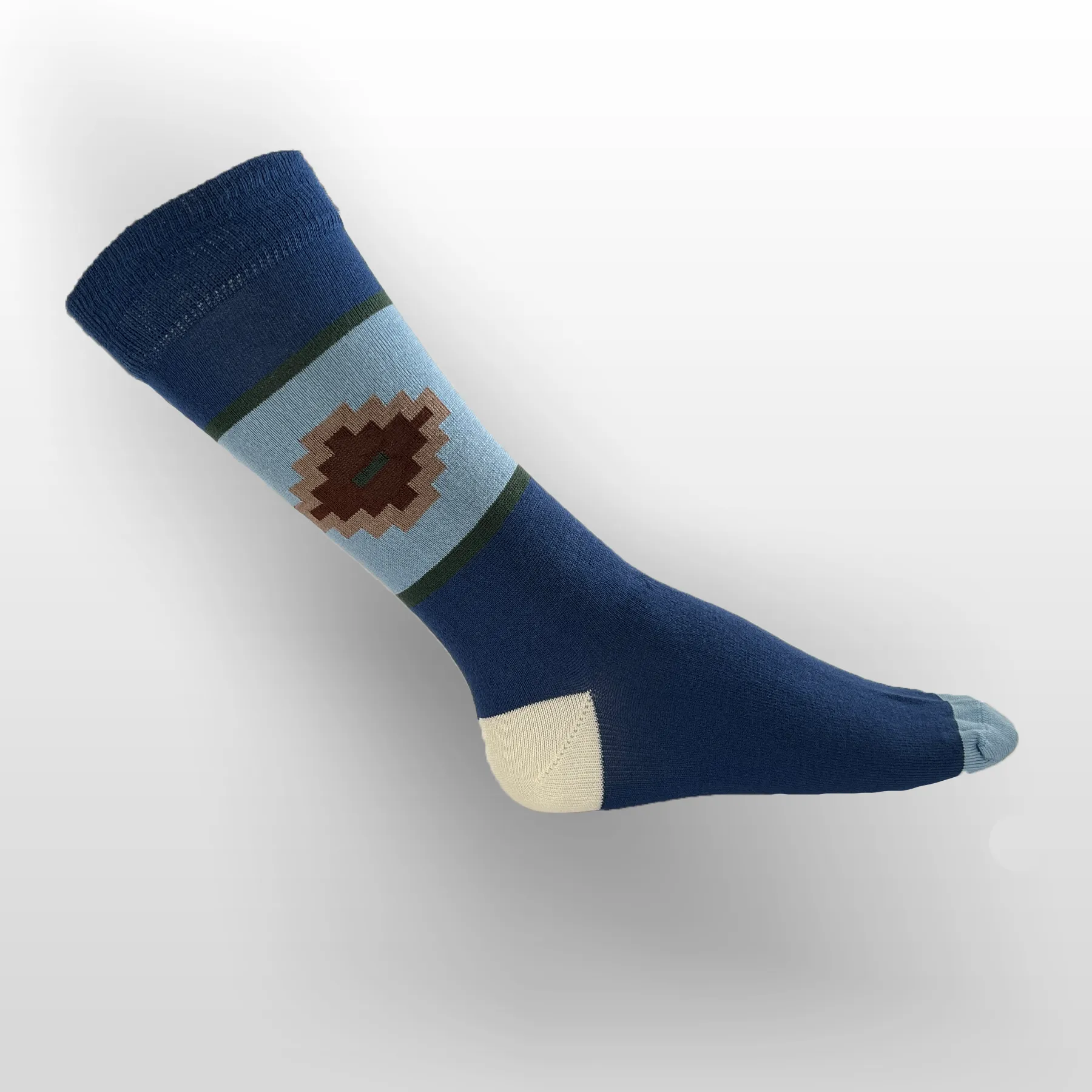 House of Tweed Pure Luxury Mens Bamboo Socks | Dark Blue 3 Pairs