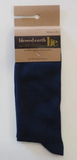 Mens Calf Sock -black