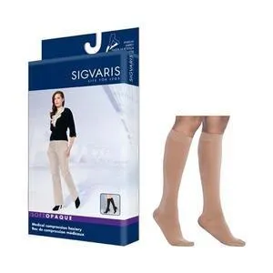 Soft Opaque Calf, 15-20, Medium, Long, Closed, Nude