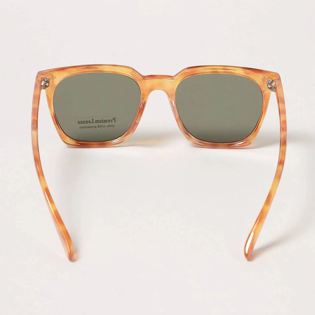 Tinted Rectangular Wayfarer Sunglasses