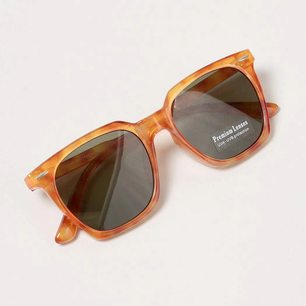 Tinted Rectangular Wayfarer Sunglasses