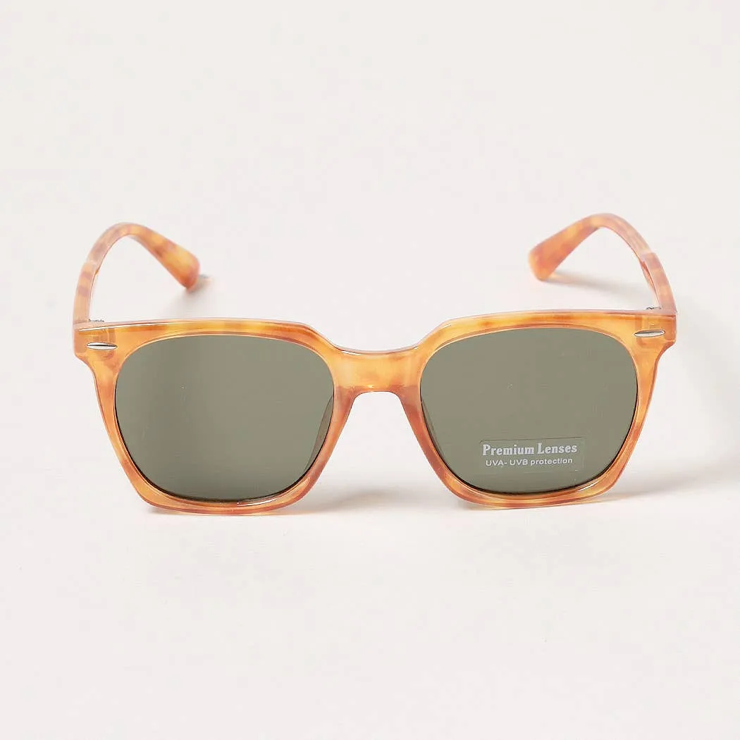 Tinted Rectangular Wayfarer Sunglasses